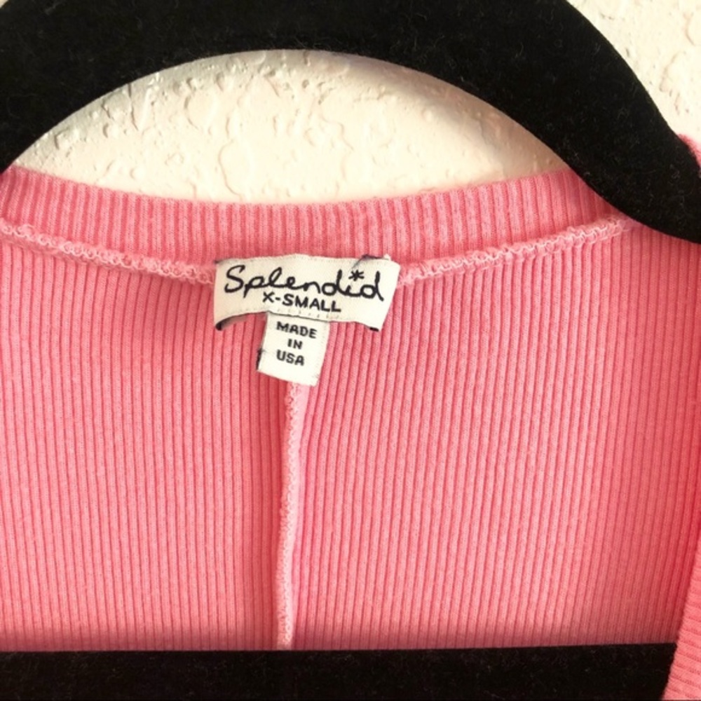 * Splendid Racerback Ribbed Tank - Picture 3 of 7